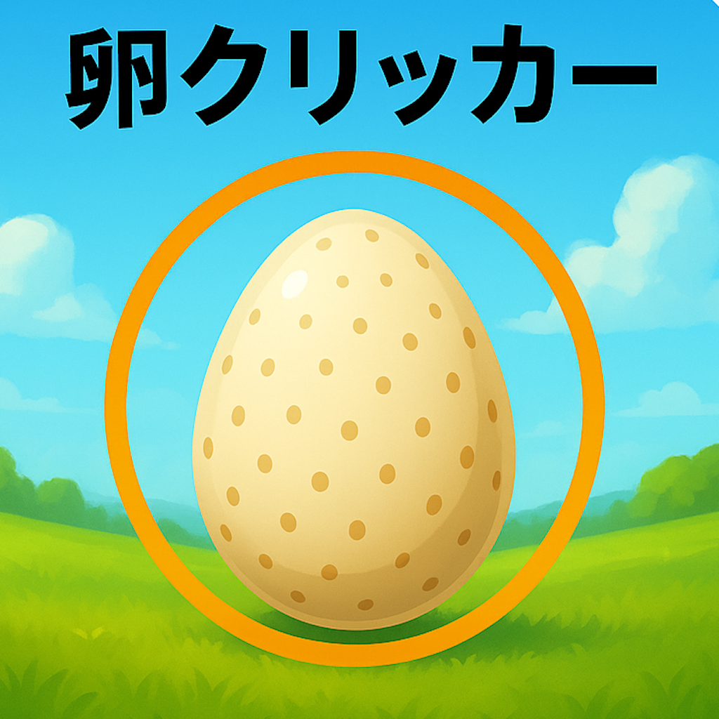 卵クリッカー アイコン